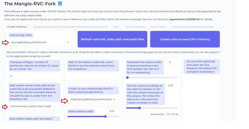 AI Voice Cloning Tutorial - Step 5ii